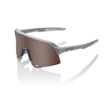 100 Percent 100% S3 Bike Eyewear - Soft Tact Stone Grey - Hiper Crimson Silver