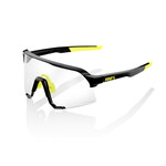 100 Percent 100% S3 Bike Eyewear - Gloss Black - Photochromic 100% UV Protection