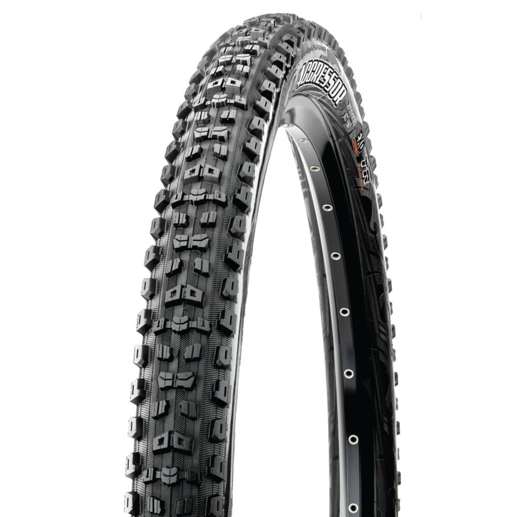 Maxxis Maxxis Aggressor Bike Tyre - 27.5 X 2.50 - WT EXO TR Folding 60TPI - Pair