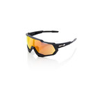 100 Percent 100% Speedtrap Bike Sunglasses - Soft Tact Black - Hiper Red