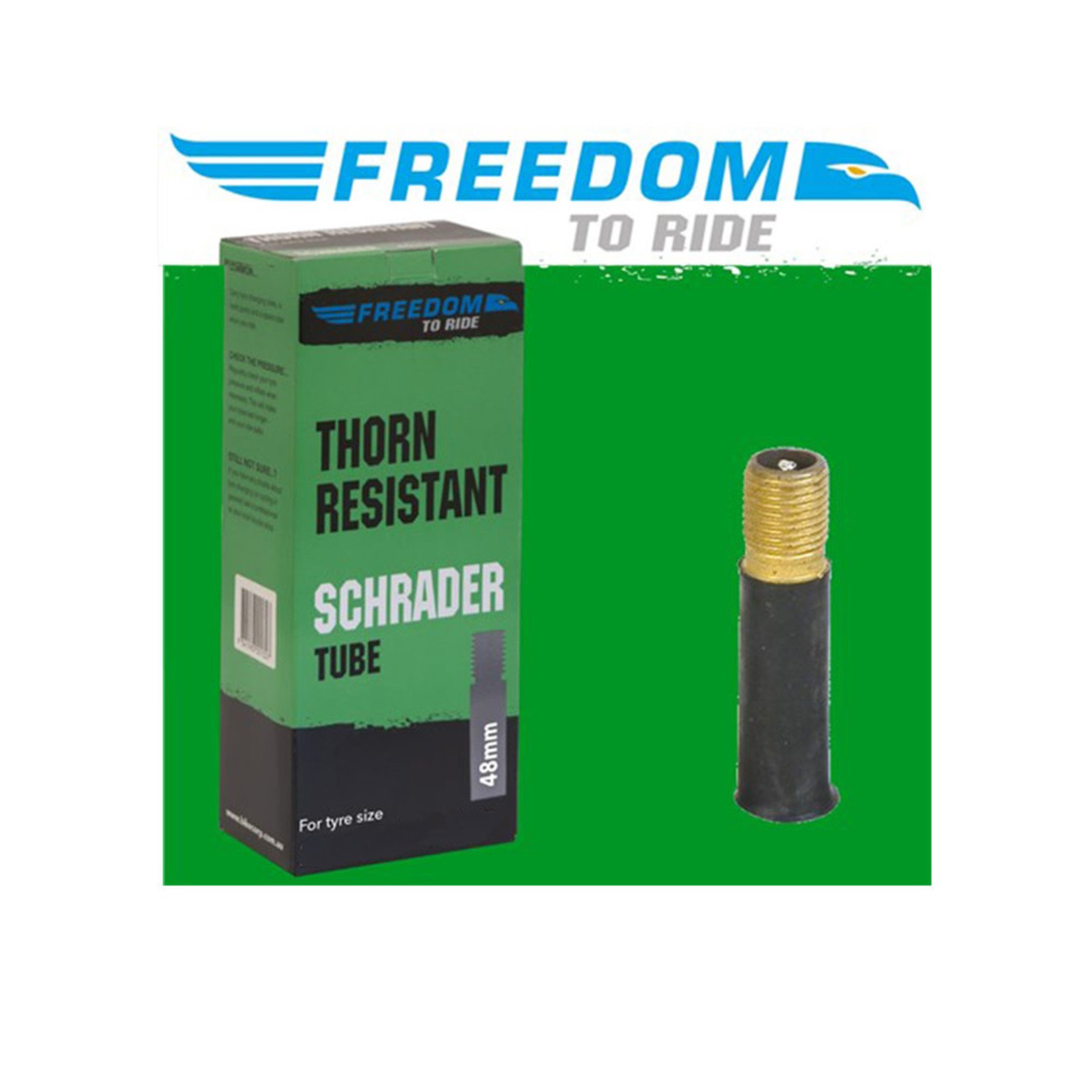 Freedom Freedom Thorn Resistant Bike Tube - 27.5" X 1.50-1.90" - Schrader Valve 48mm