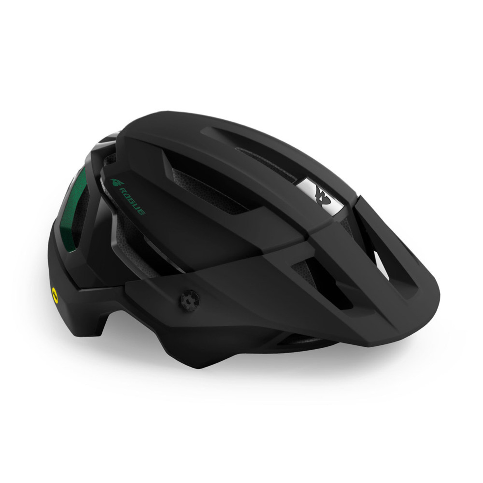 Bluegrass Bluegrass Rogue MIPS MTB Helmet - Black Iridescent In-mould Polycarbonate Shell