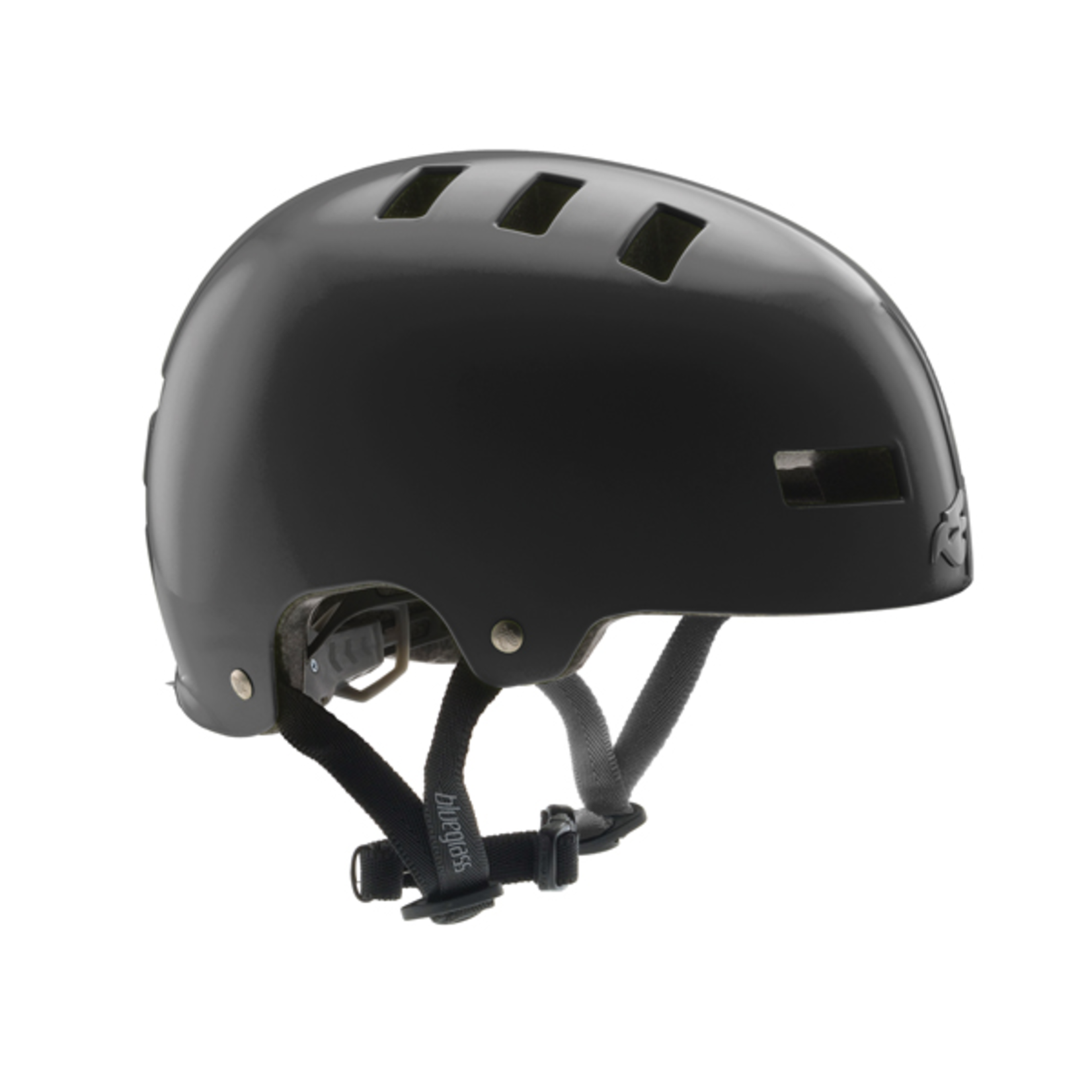 Bluegrass Bluegrass Superbold Outer Shell BMX Bike Helmet - Glossy Black - Small