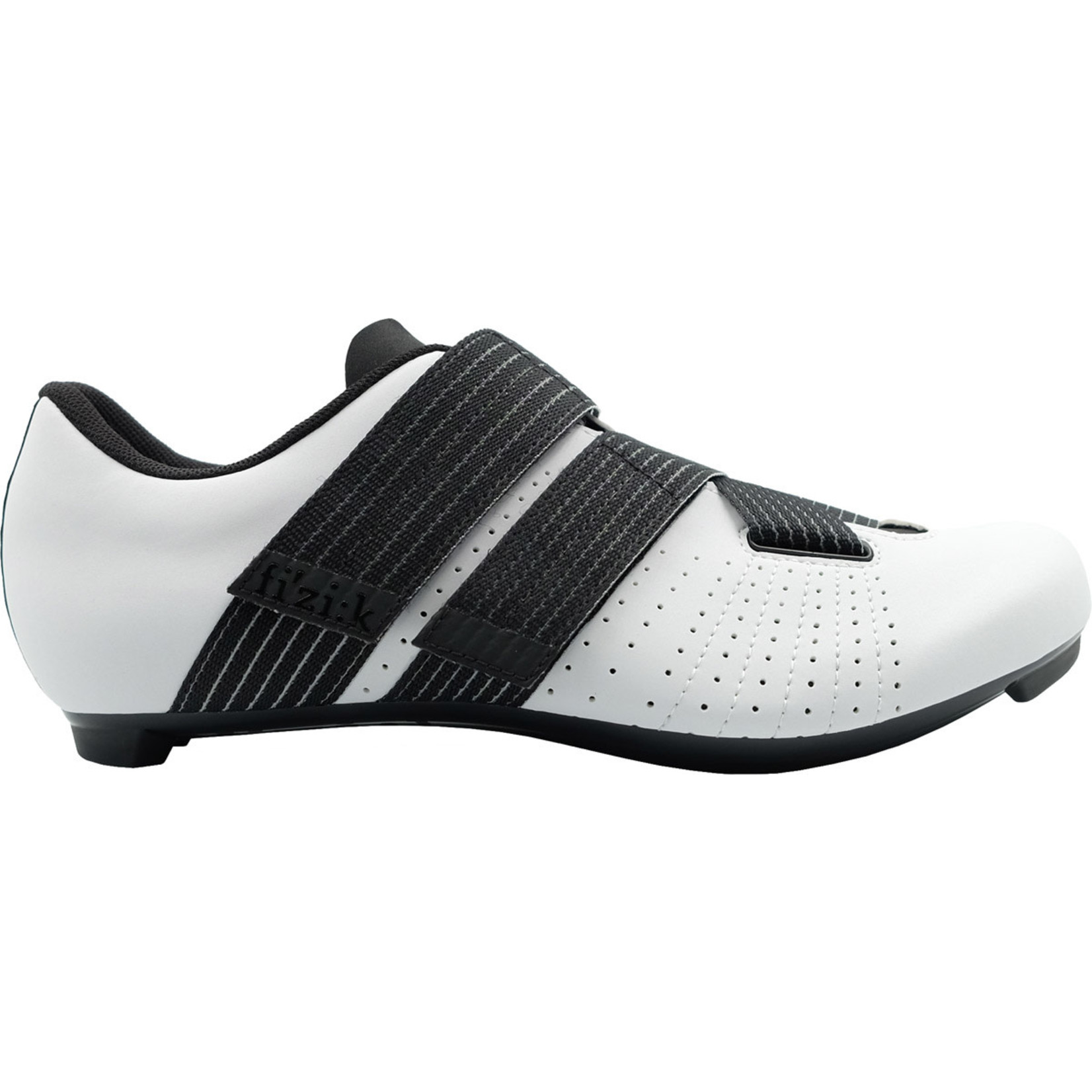 Fizik Fizik Tempo Powerstrap Carbon Reinforced Nylon R5 Road Shoes - White/Black