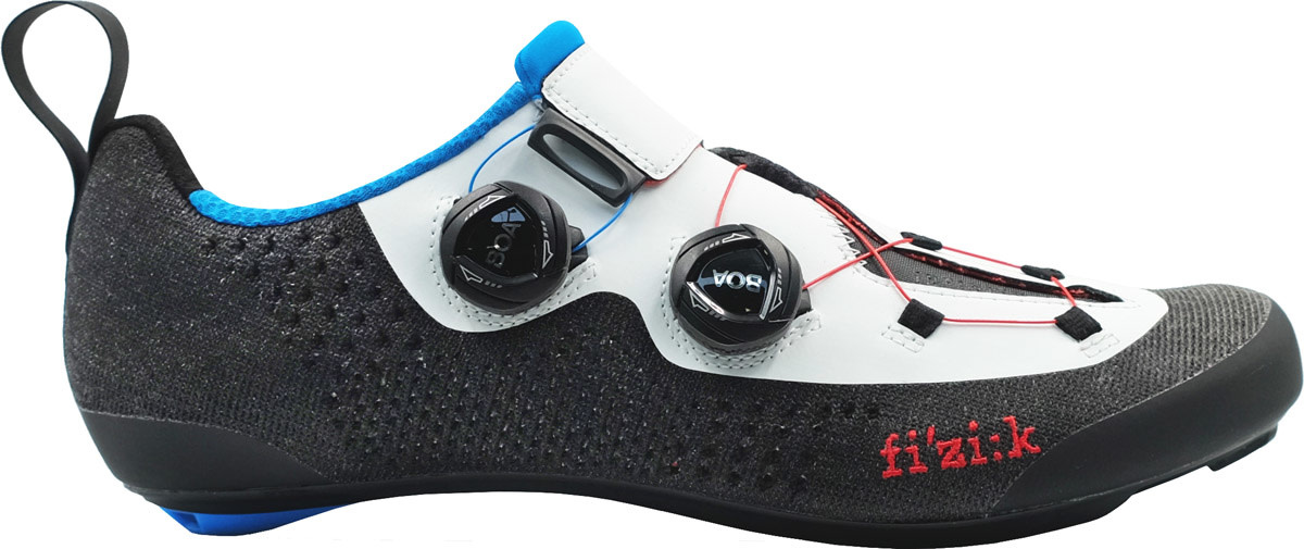 Fizik Transiro R1 Infinito Knit Shoes Black/White St Kilda Cycles