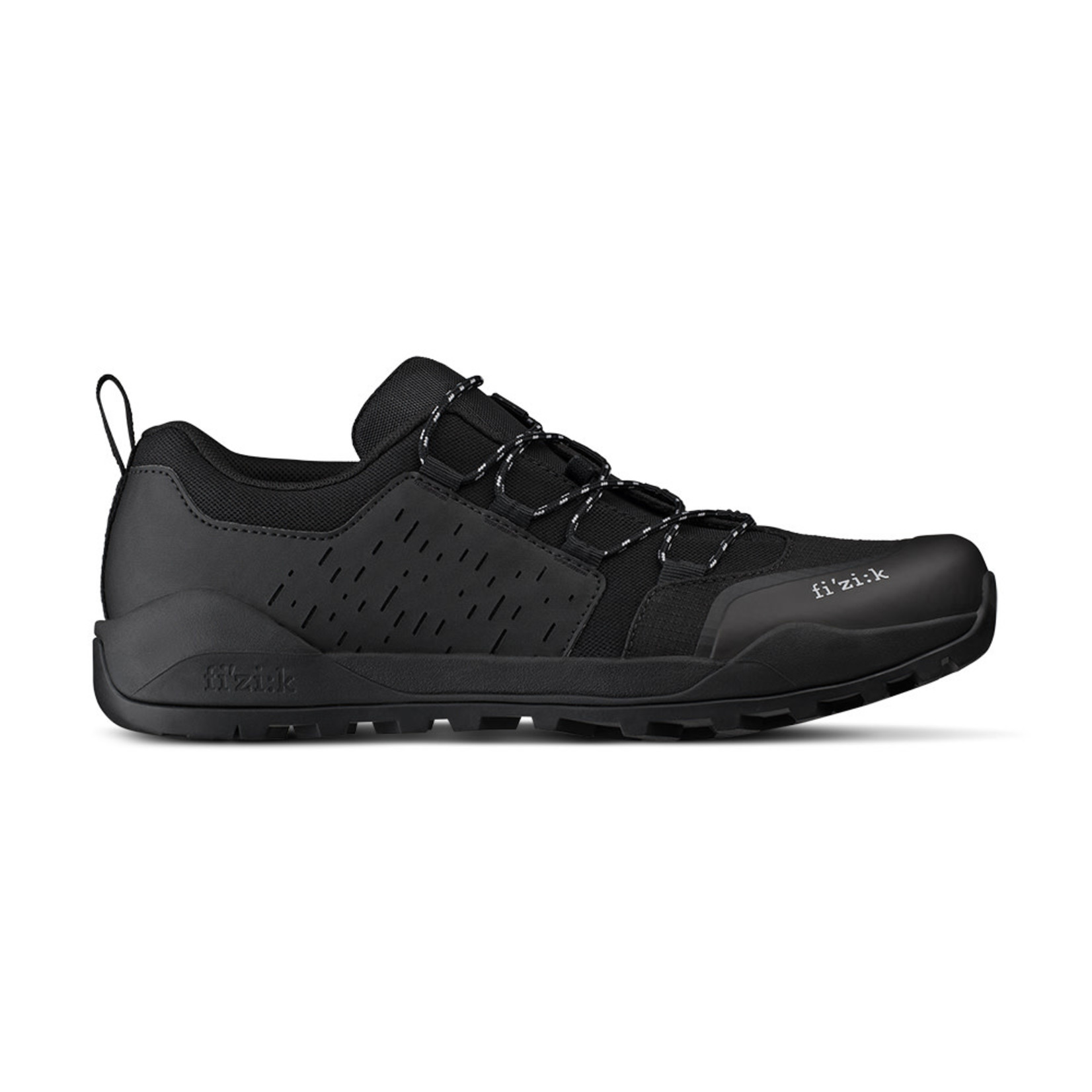 Fizik Fizik X2 Terra Ergolace Shoes - 329g (Size 42- 1/2 Pair) - Black/Black