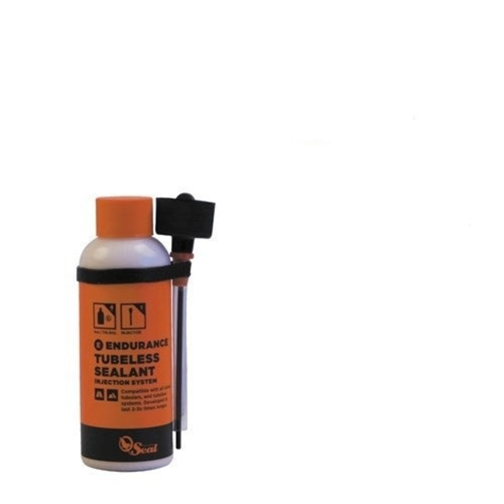 orange seal Orange Seal Endurance Tubeless Tyre Sealant - 118ml (4OZ) Bottle with Injection