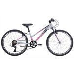 Apollo Apollo Bicycle Neo+ 24 7s Girls Brished - 7 Speed - Alloy - Charcoal / Pink Fade