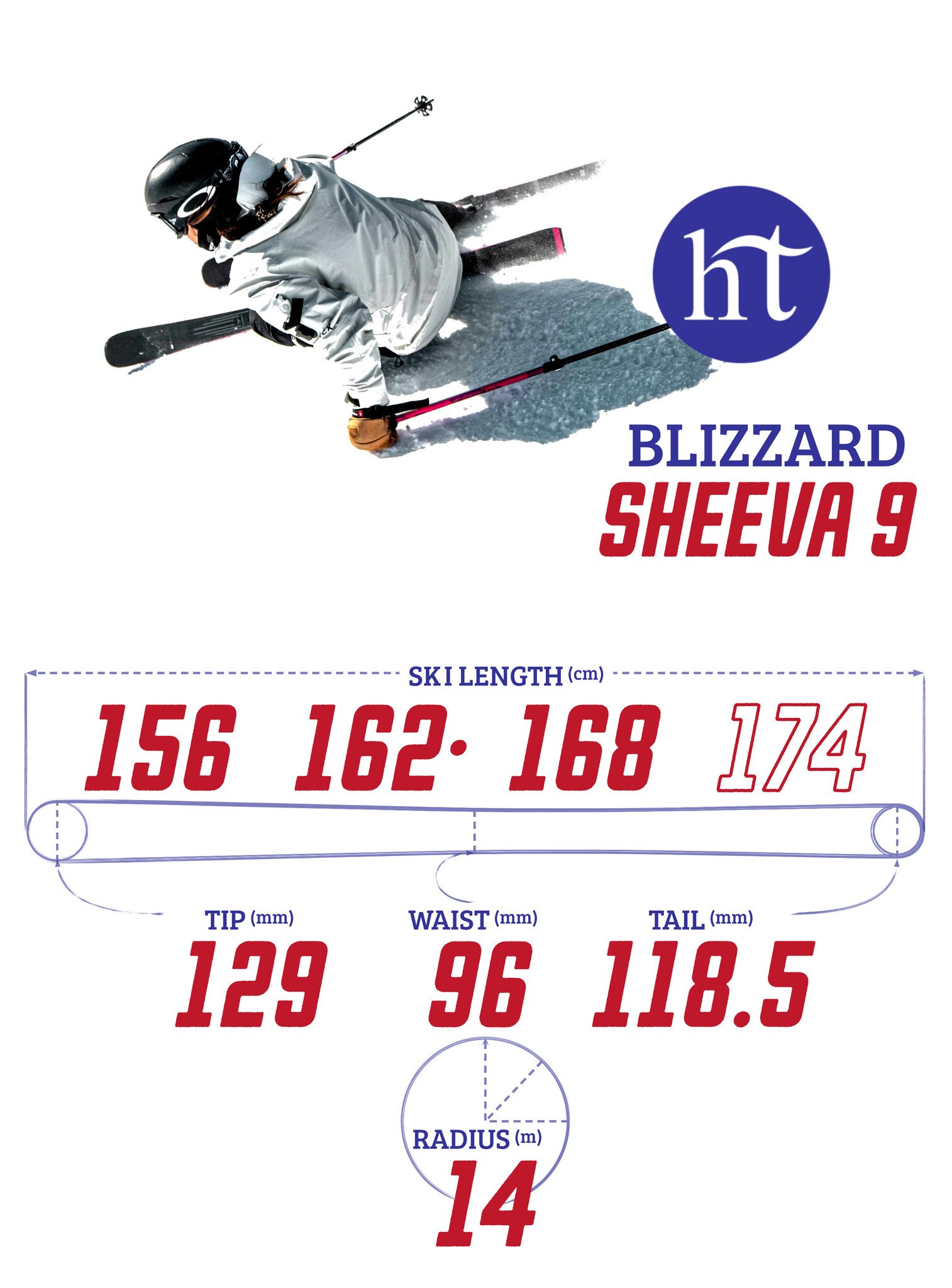 Blizzard Blizzard Sheeva 9 -Women's 2024