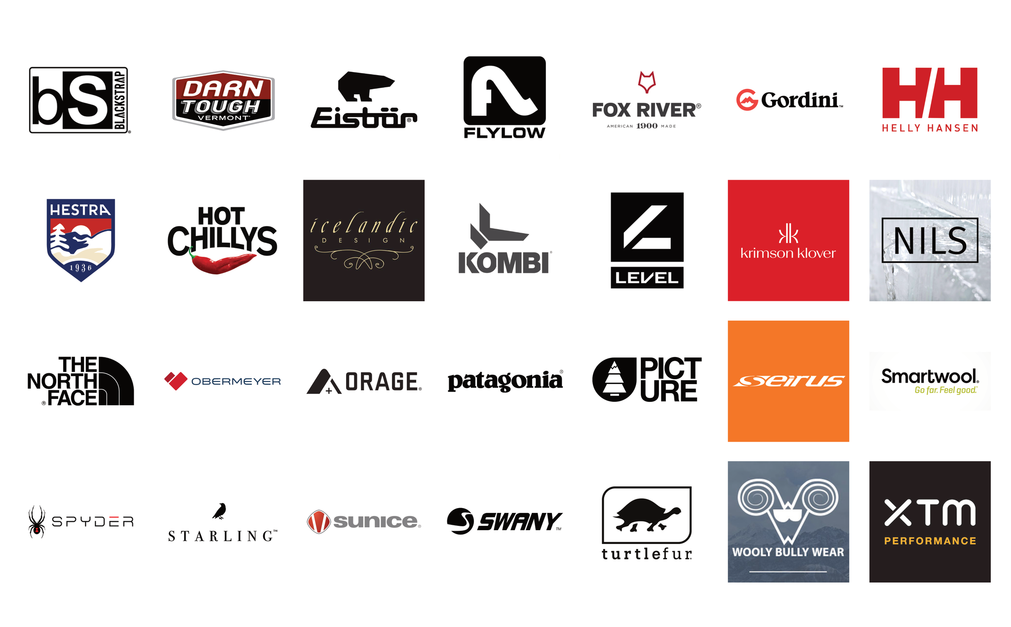 Clothing Brands Logos