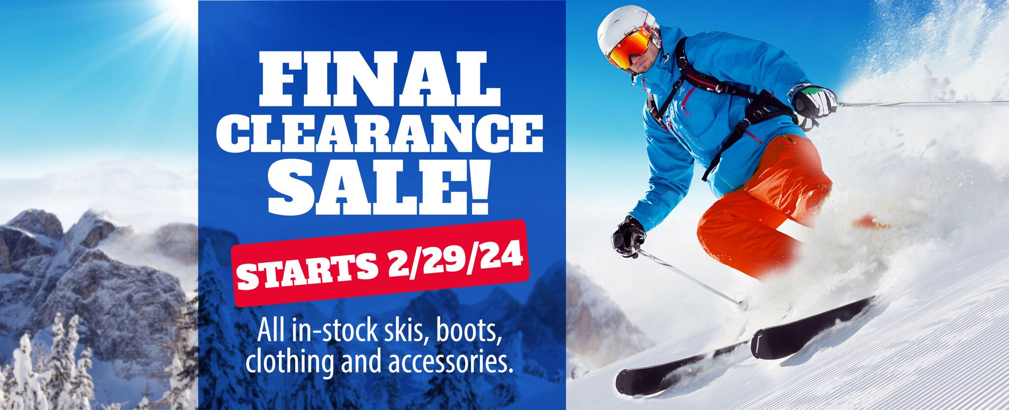 Final Ski Shop Clearance Sale 2024