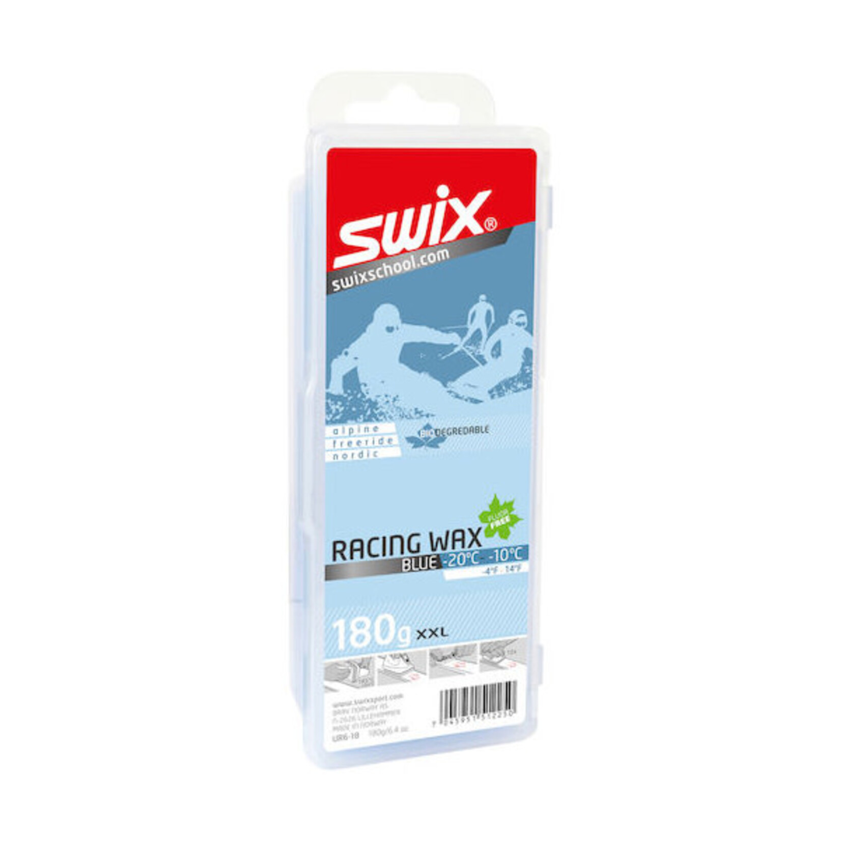 Swix UR6 Blue Bio Racing Wax, 180g