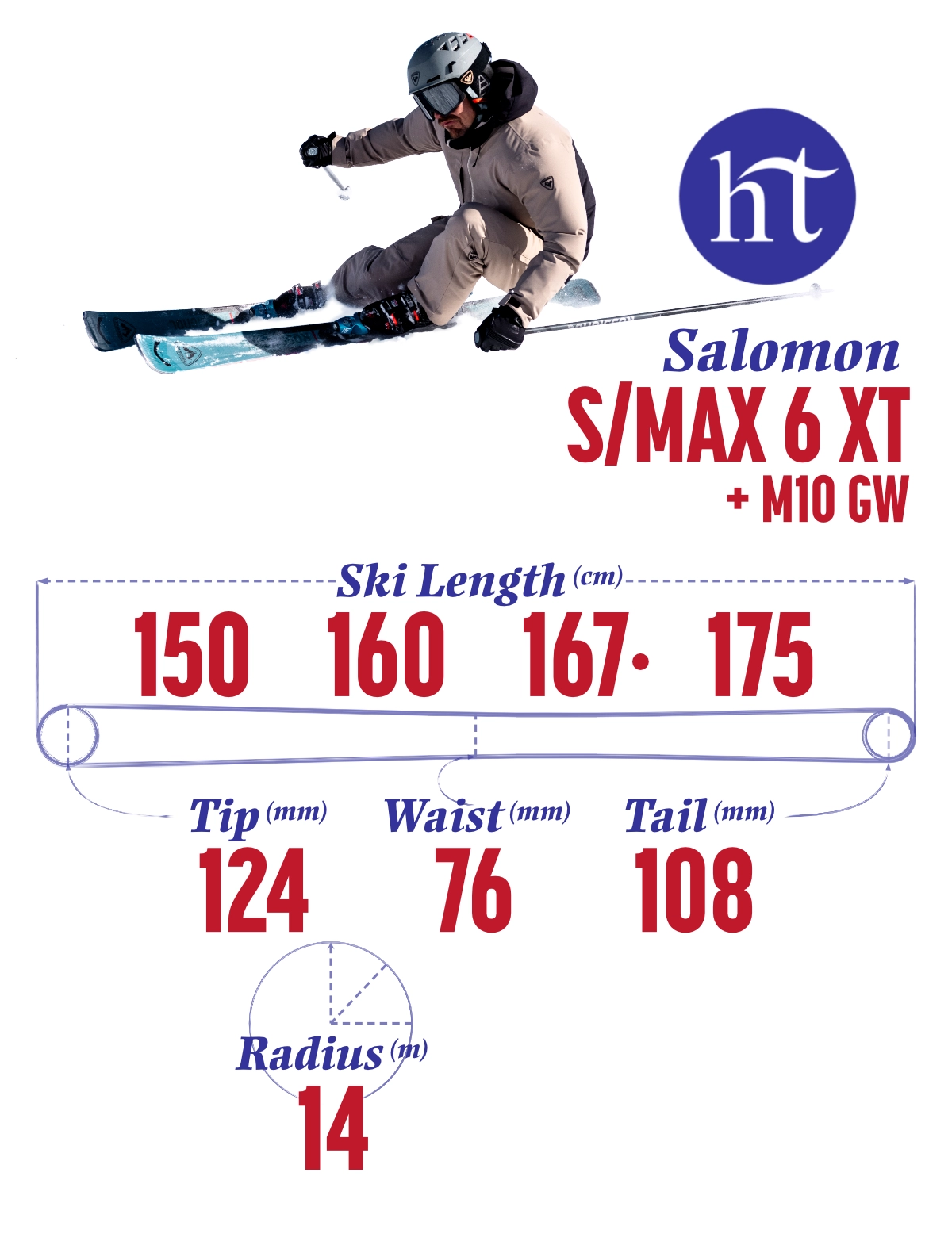 Salomon S/Max 6 XT Specs