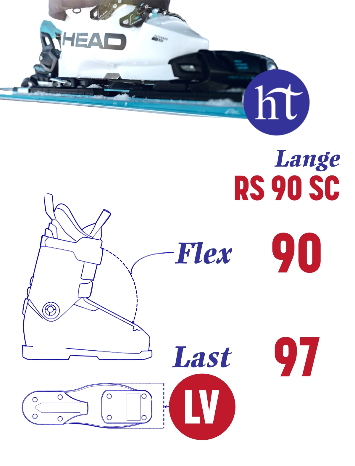 Lange RS 90 SC Specs