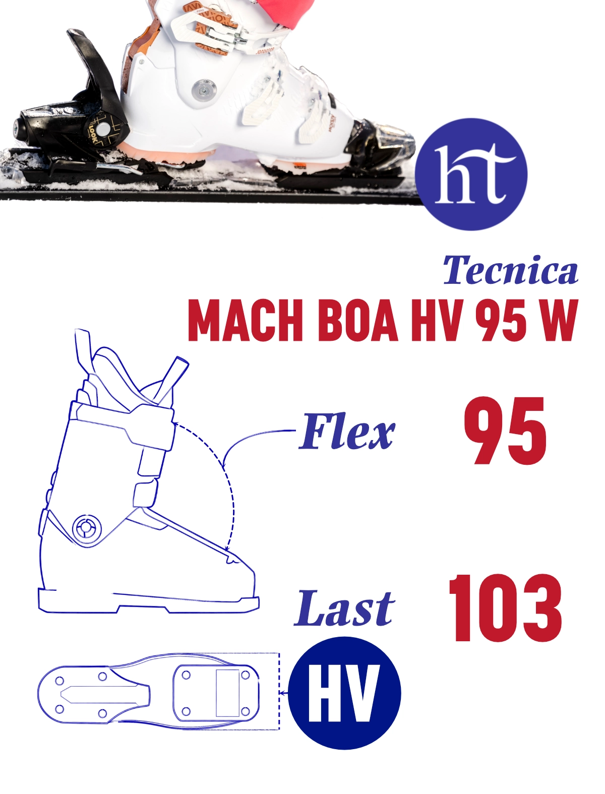 25 Tecnica Mach Boa HV 95 W Specs