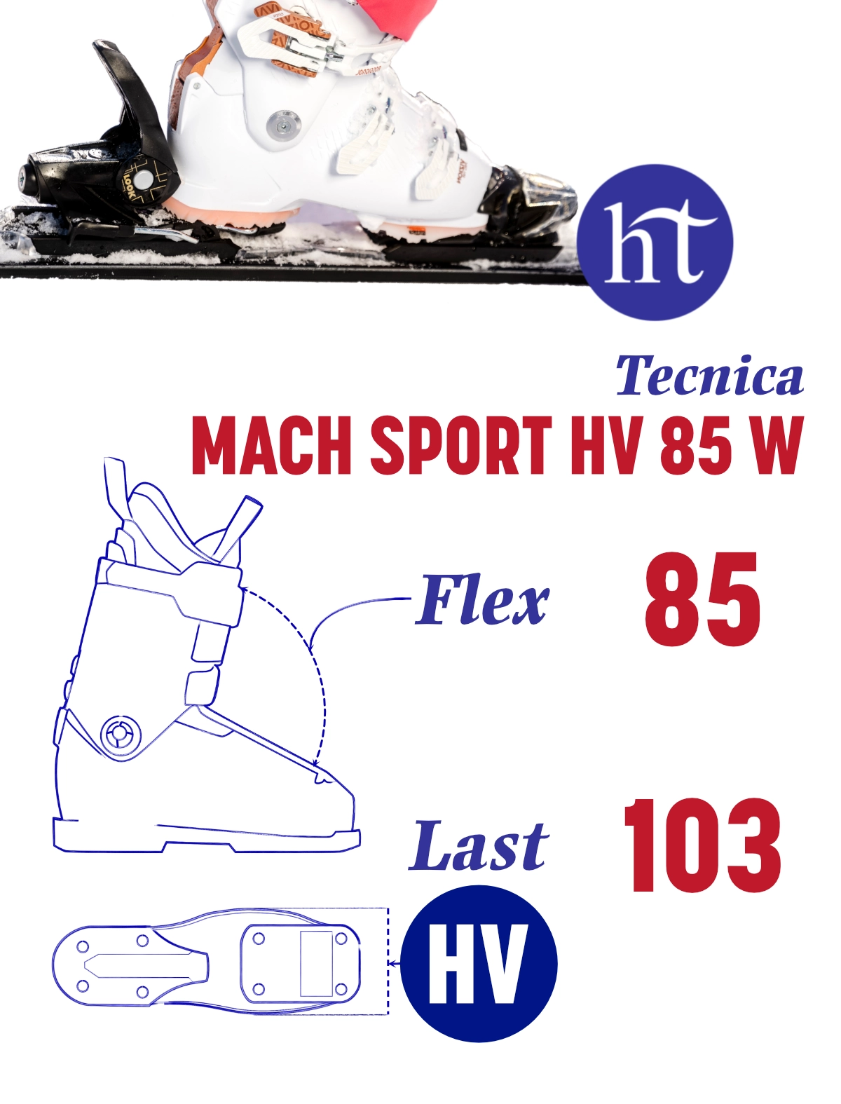 25 Tecnica Mach Sport HV 85 W Specs