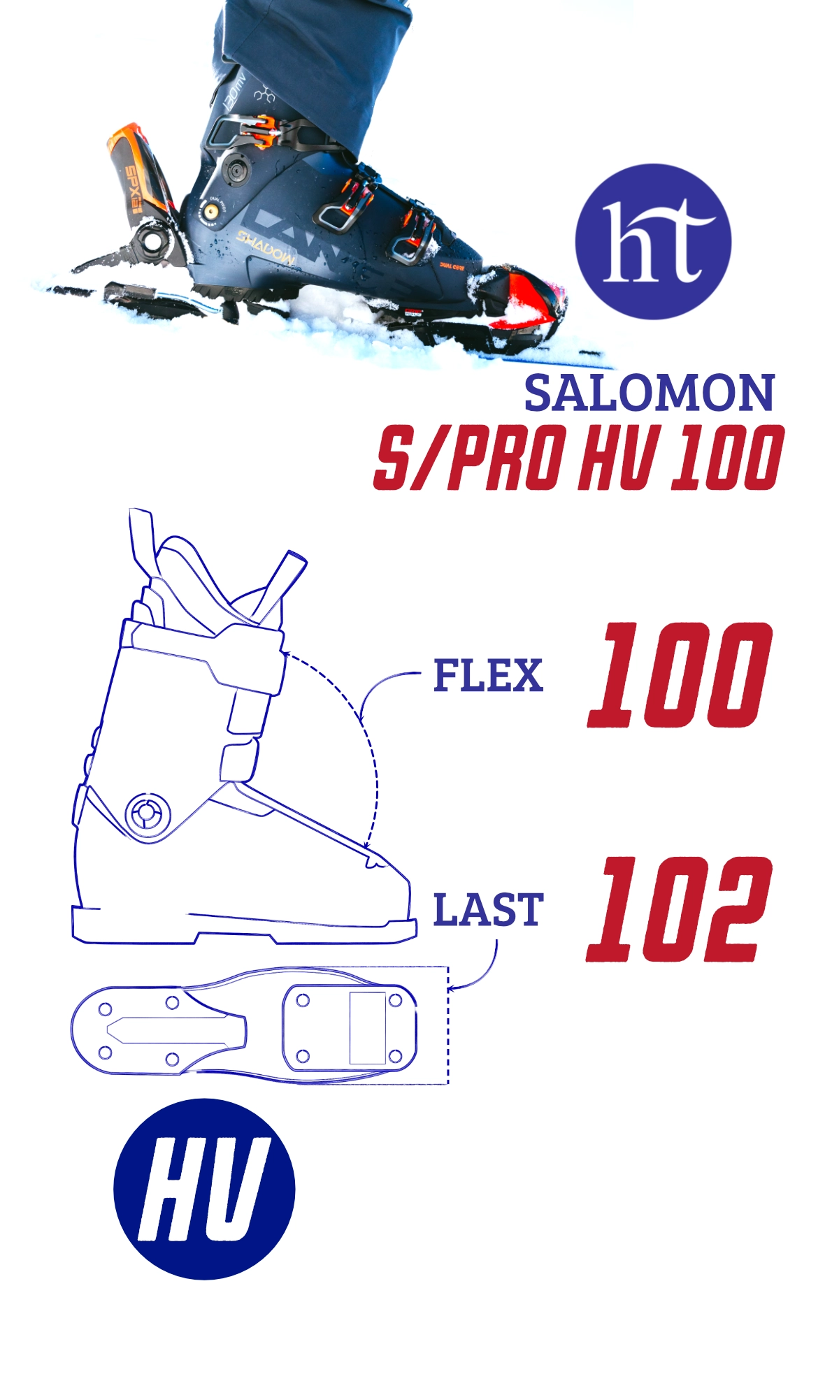 24 Salomon S/Pro HV 100