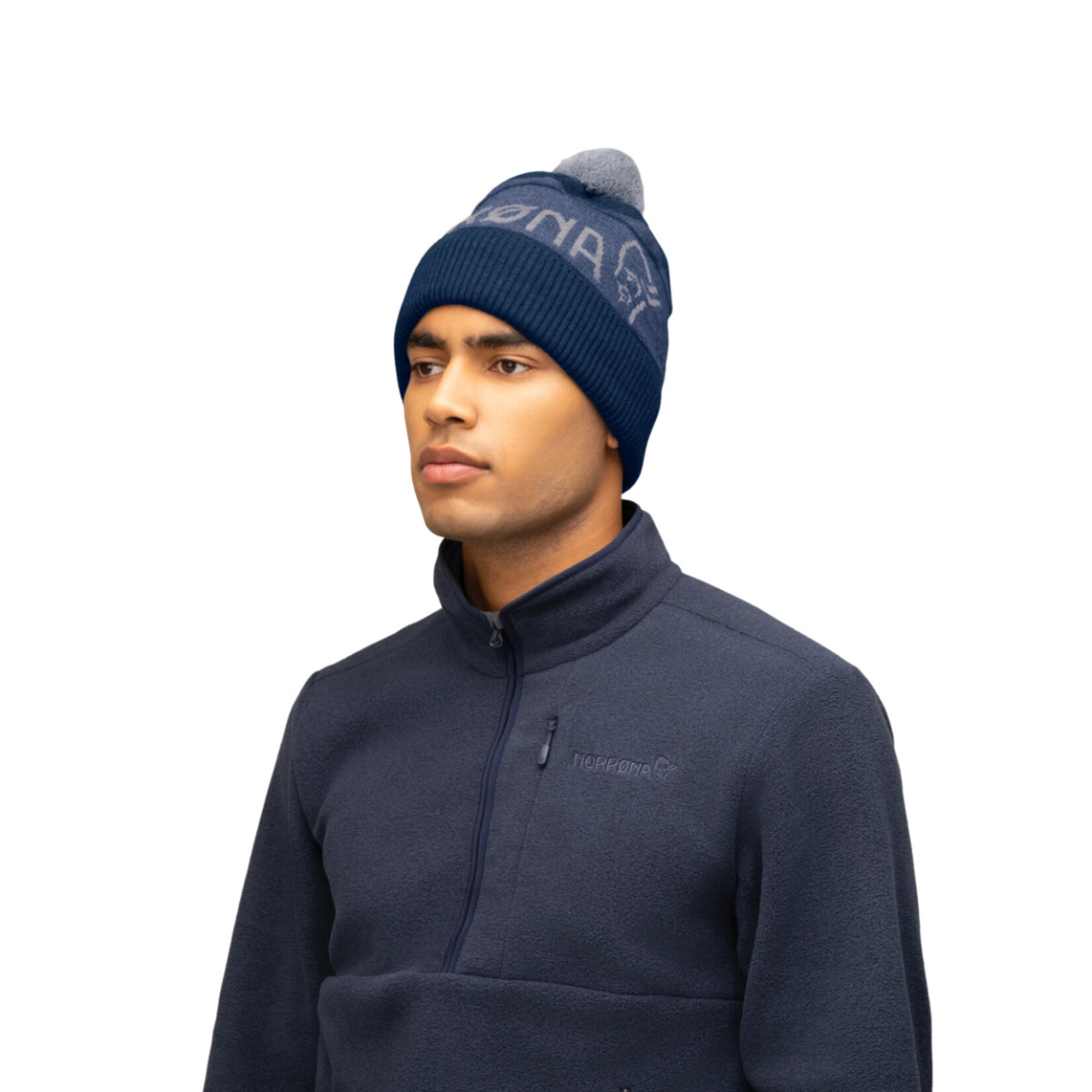 Norrona Heavy Merino Logo Beanie