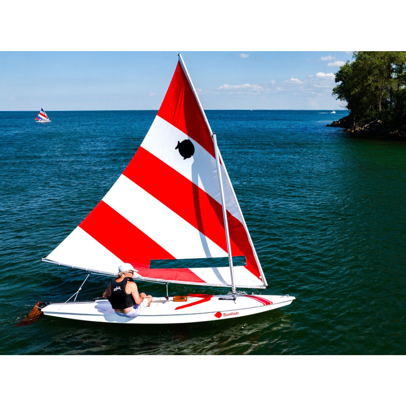Sero Sunfish Sailboat with Dolly