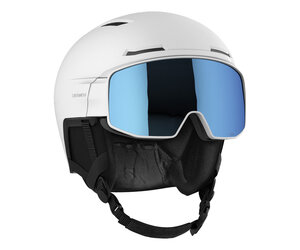 salomon driver ski helmet - black/red accent/solar Pro Sigma MIPS Grey Violet S Experience ultimate protection with the Salomon Driver Prime Sigma Plus MIPS helmet Salomon DRIVER Black/Red Accent Ski