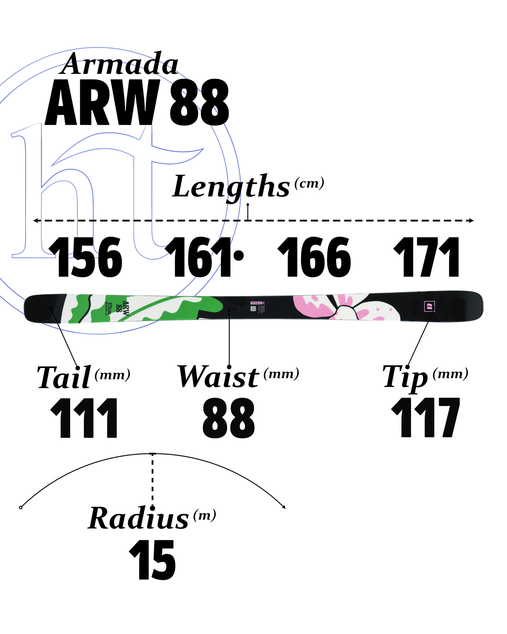 Armada ARW 88 Specs