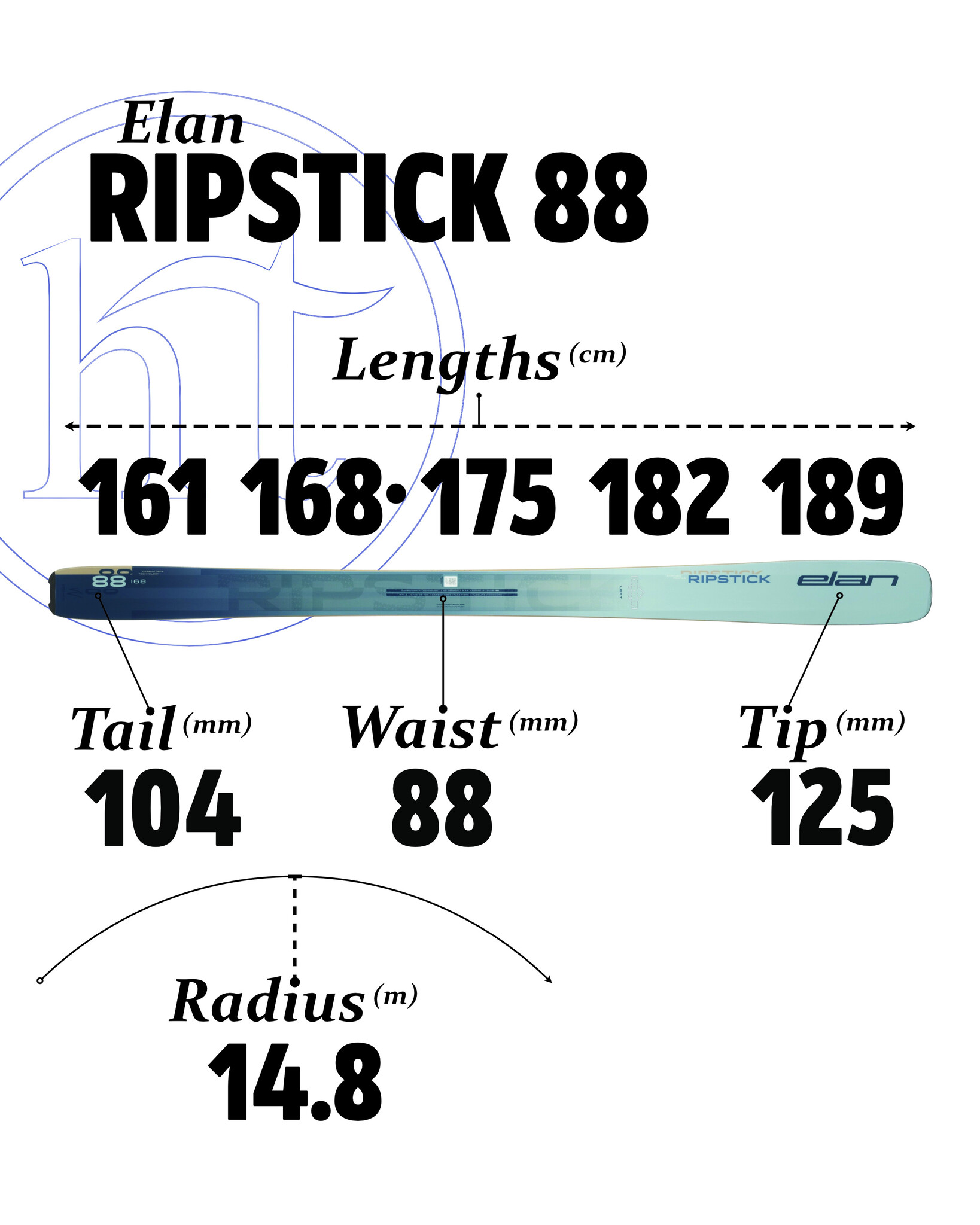 Elan Ripstick 88 | 2026 | Skis - Hi Tempo