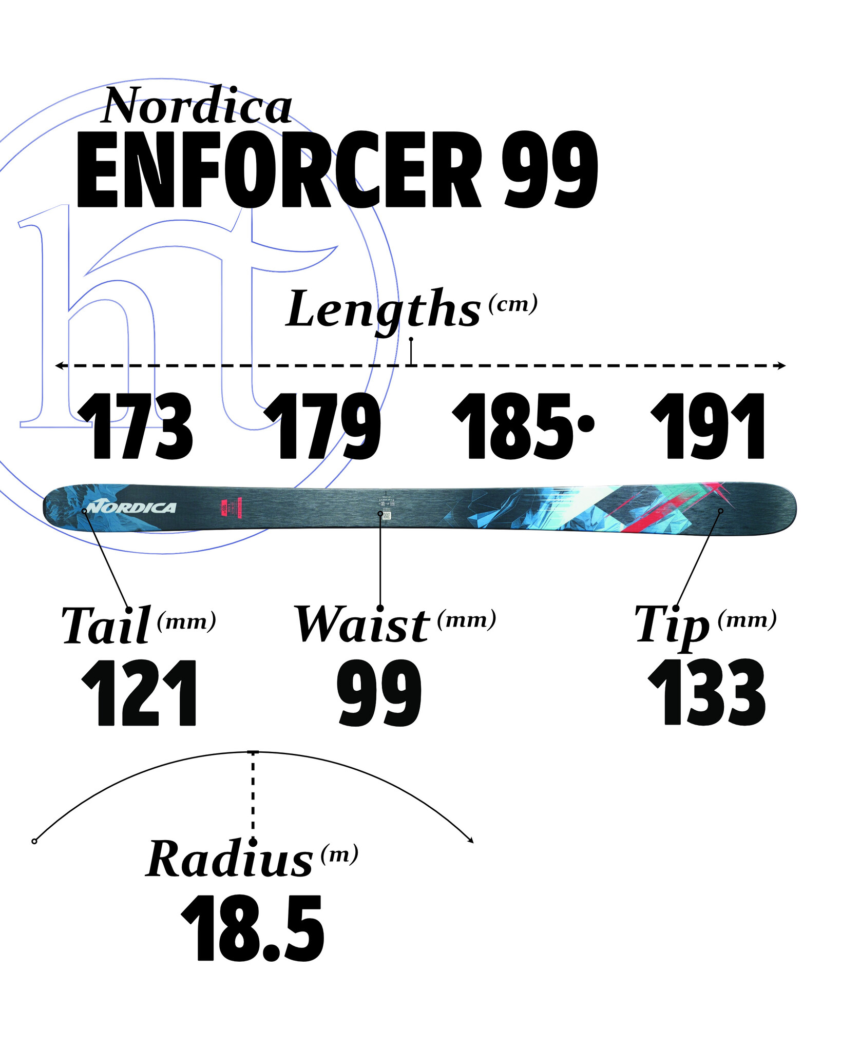 Nordica Enforcer 99 Specs
