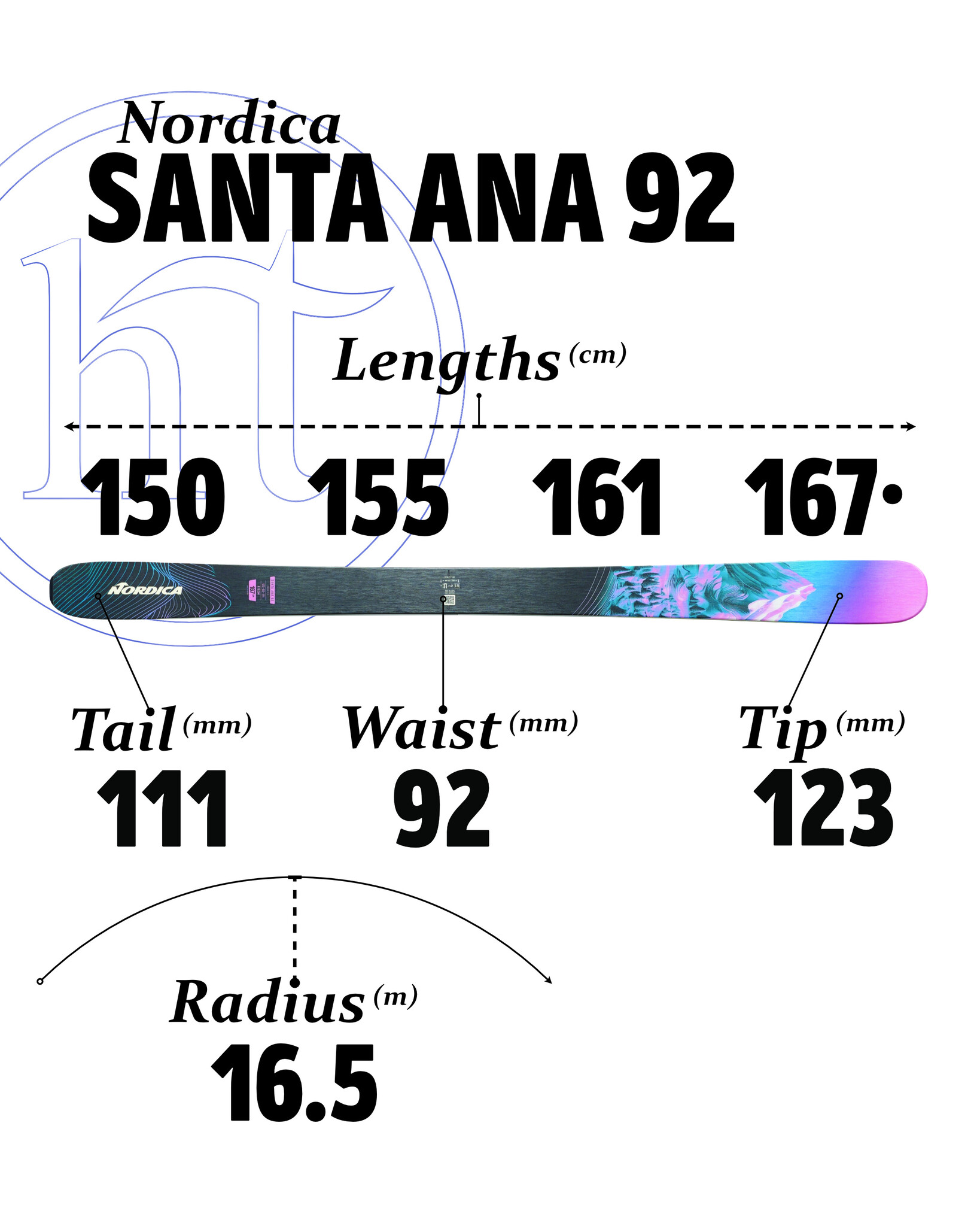 Nordica Santa Ana 92 Specs