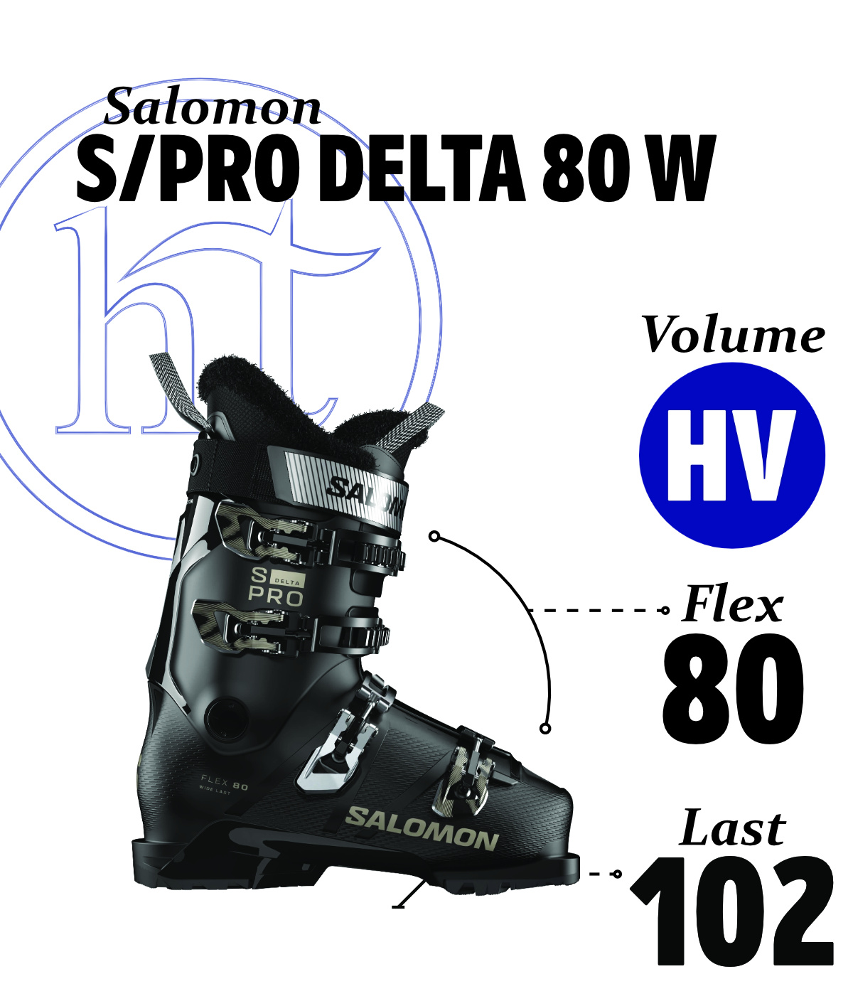  Salomon S/Pro Delta W 80 Specs