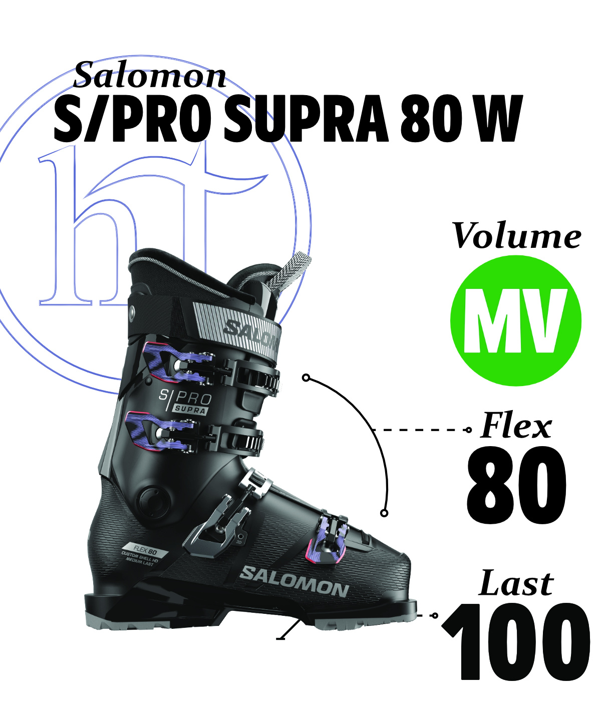 Salomon S/Pro Supra W 80 Specs