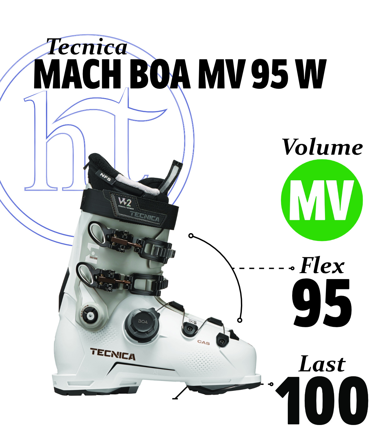 Tecnica Mach Boa MV 95 W Specs