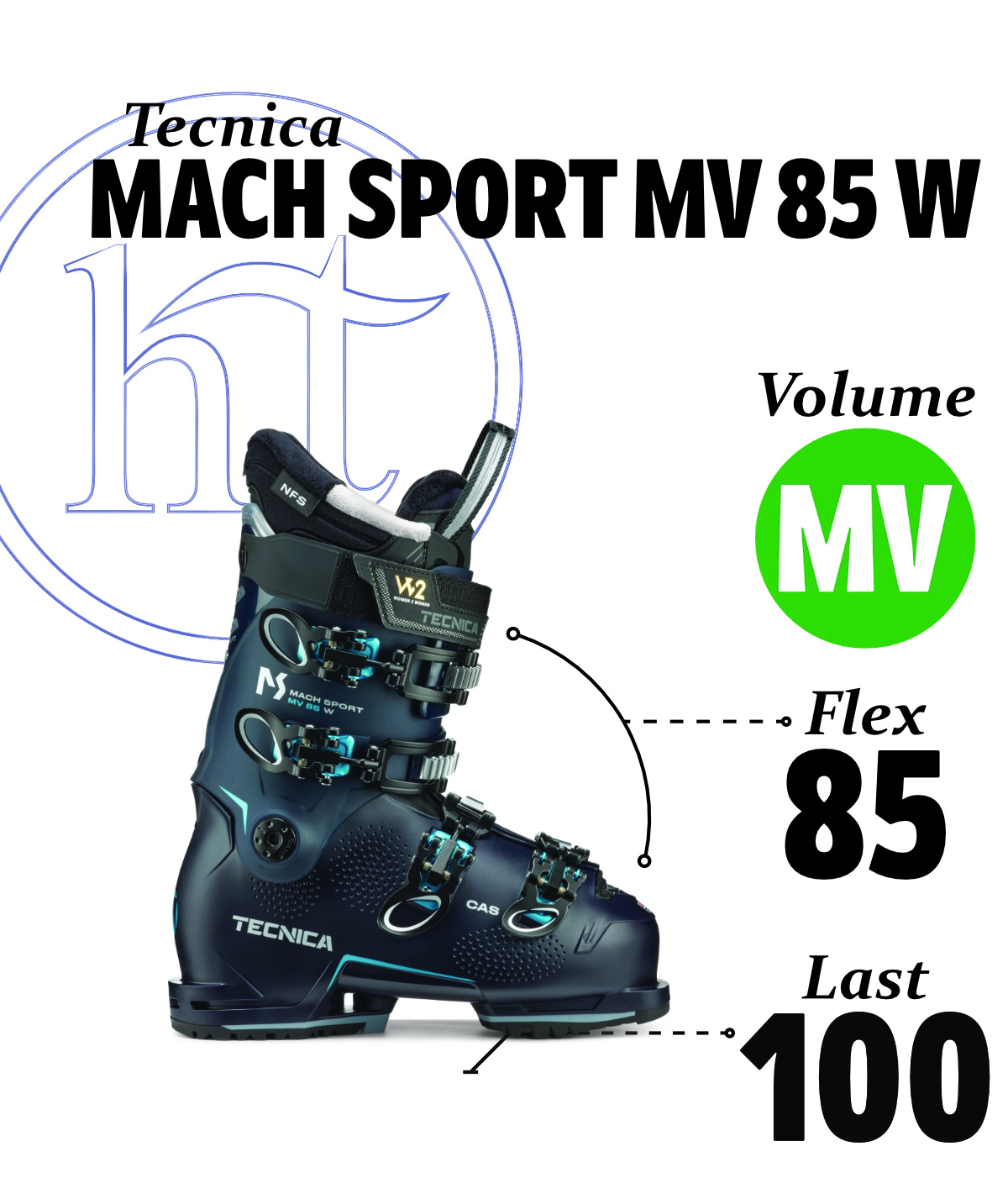  Tecnica Mach Sport MV 85 W Specs