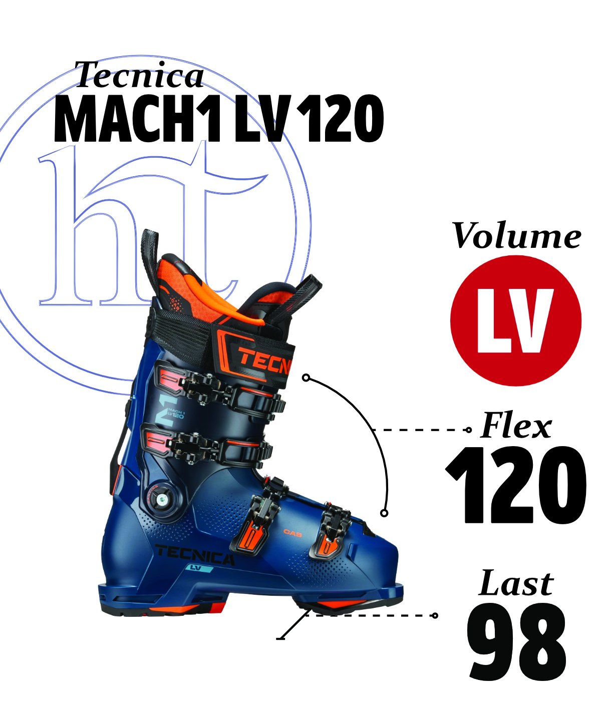  Tecnica Mach1 LV 120 Specs