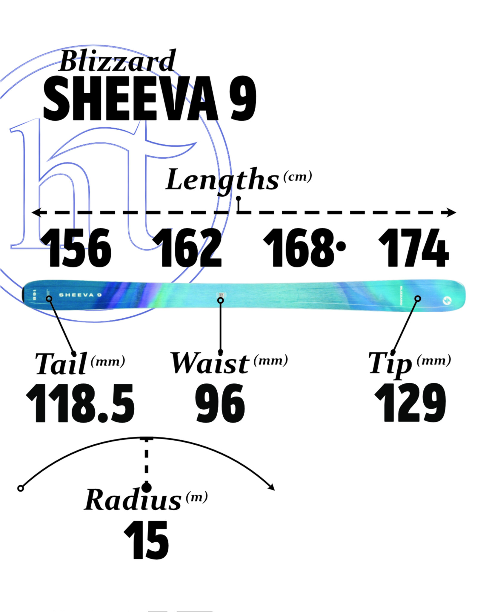 Blizzard Sheeva 9 Specs