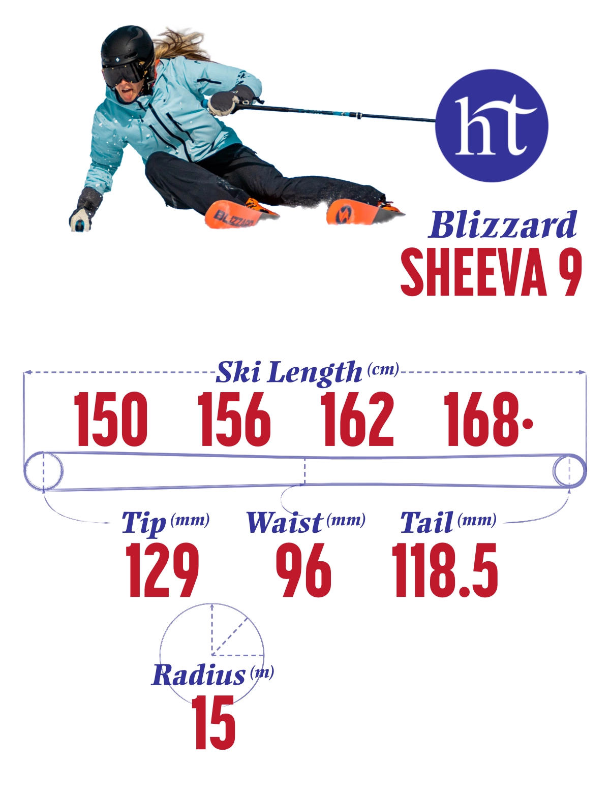 Blizzard Sheeva 9 Specs