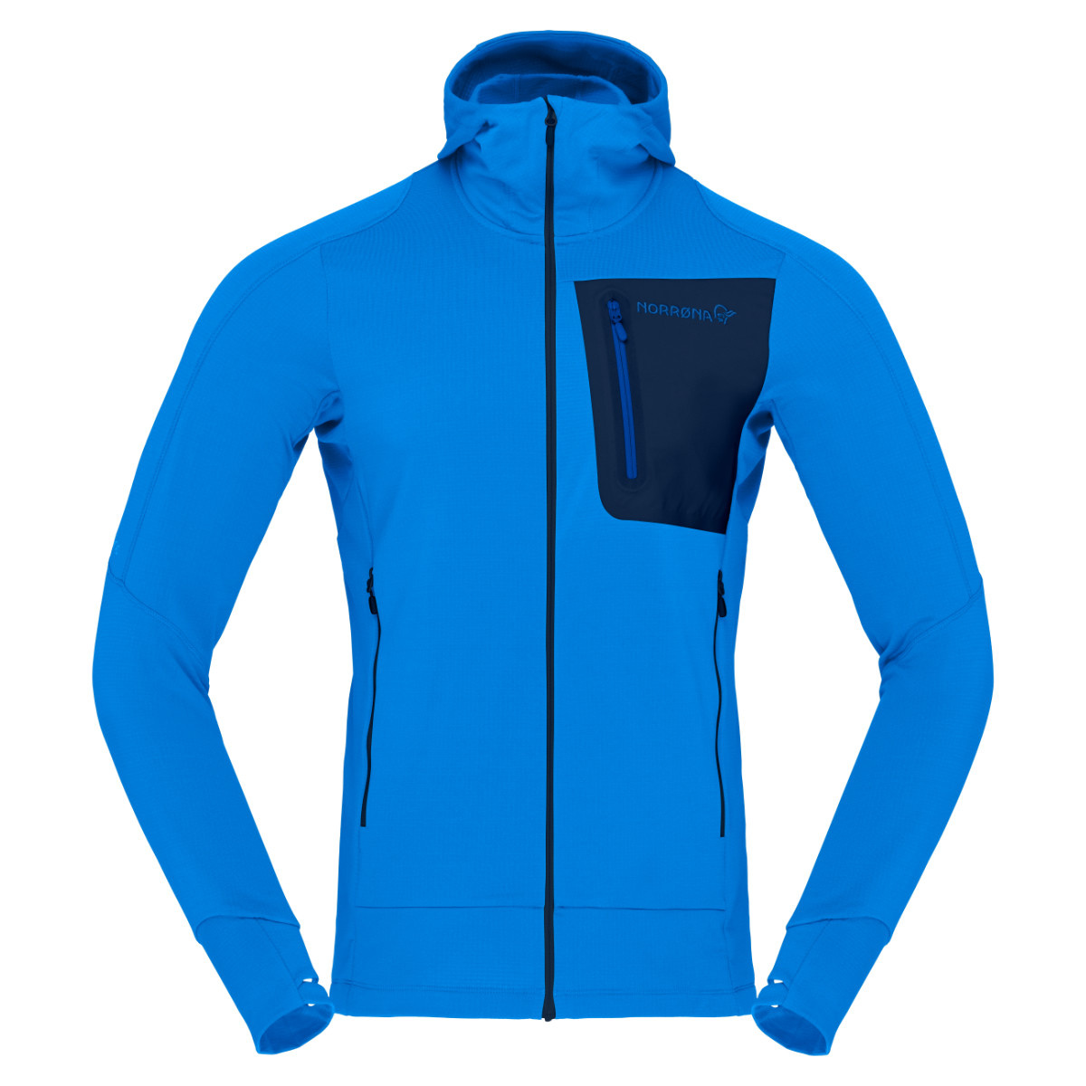 Norrona Falketind Power Grid Zip Hood | Shirts & Sweaters | Men