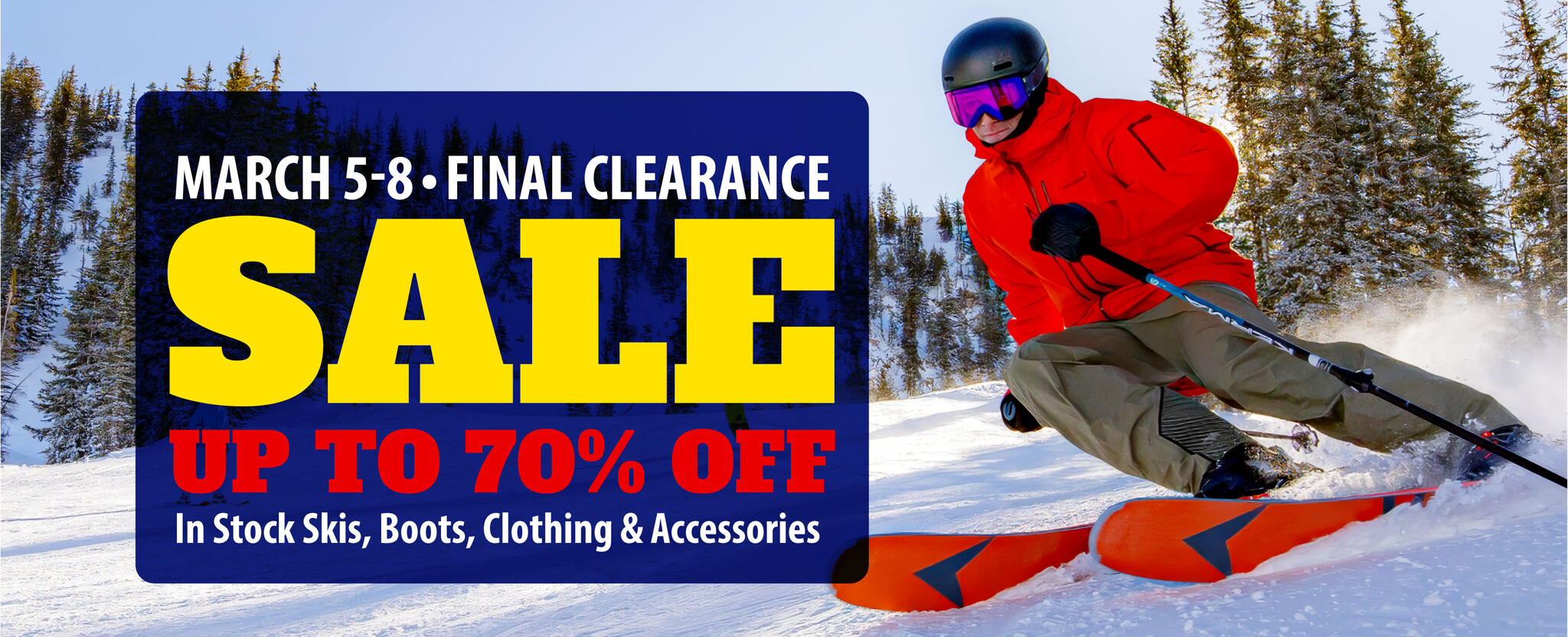 Final Ski Shop Clearance Sale