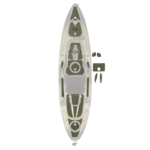 Hobie Mat Kit, Outback Green/Espress