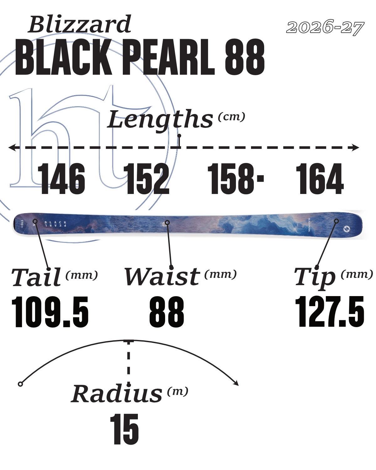 2026-27 Blizzard Black Pearl 84 Tech Specs