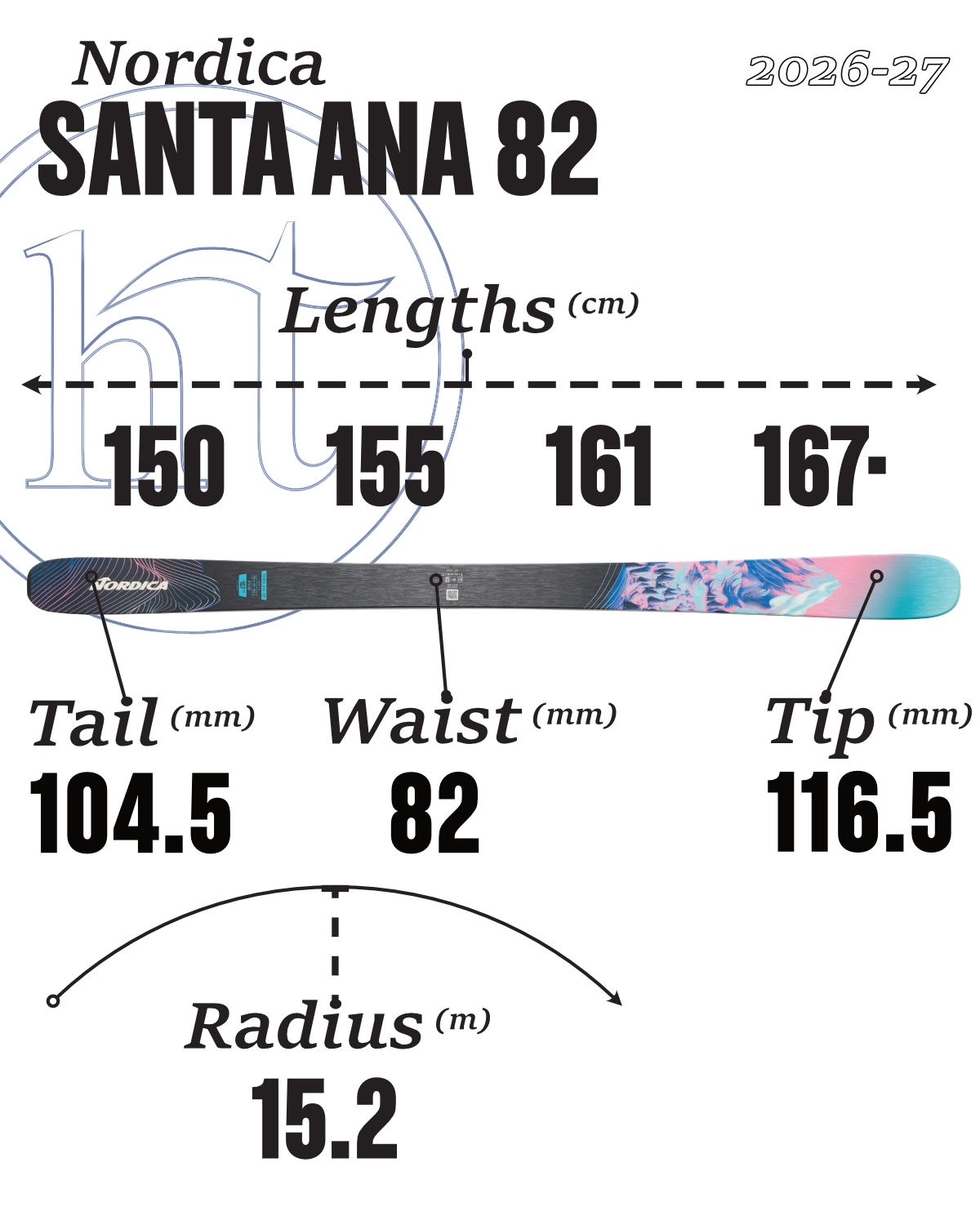 Nordica Santa Ana 82 Specs