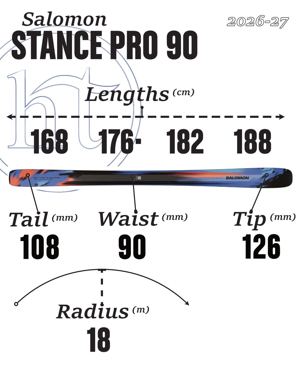 Salomon Stance Pro 90 Specs