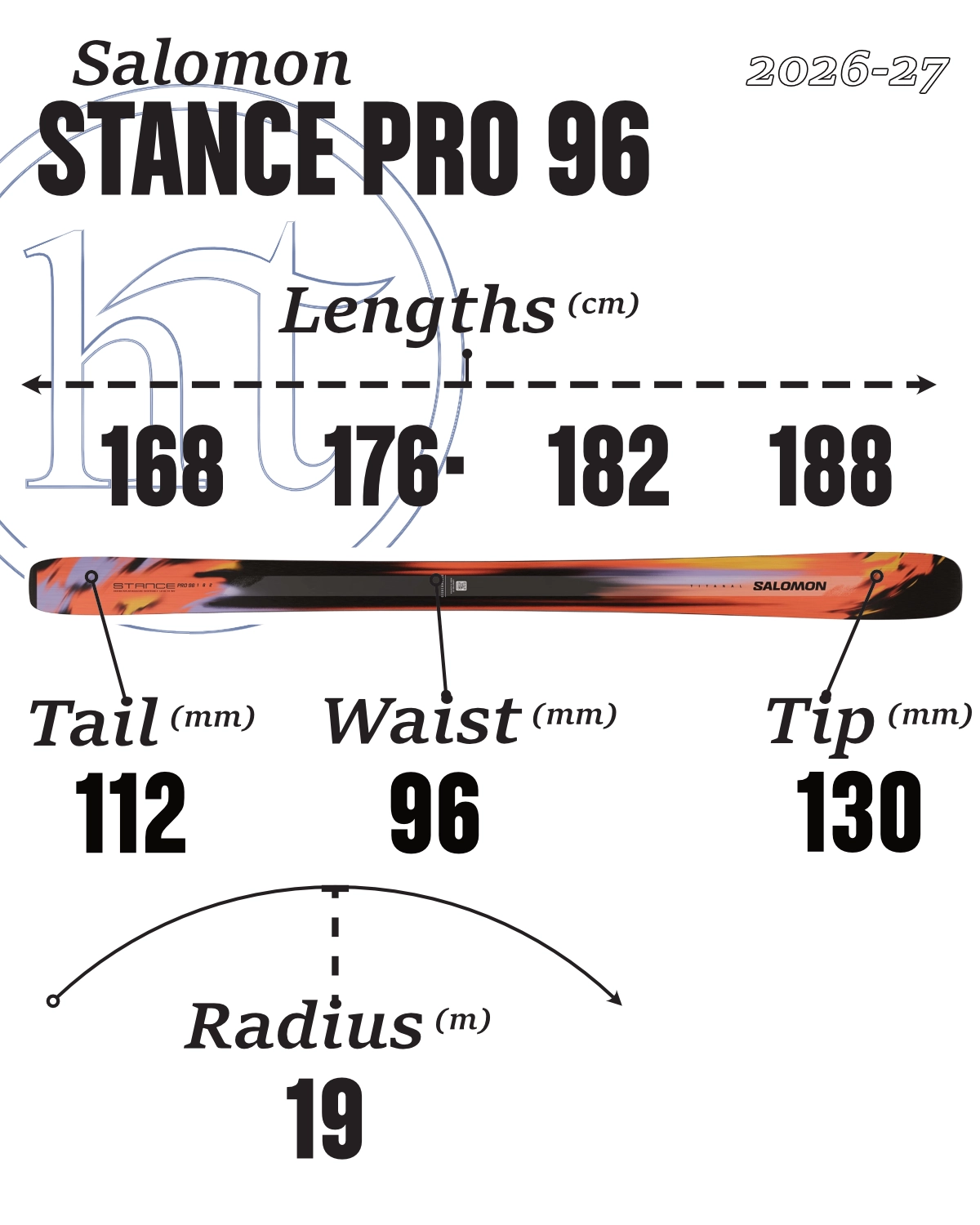 Salomon Stance Pro 95 Specs