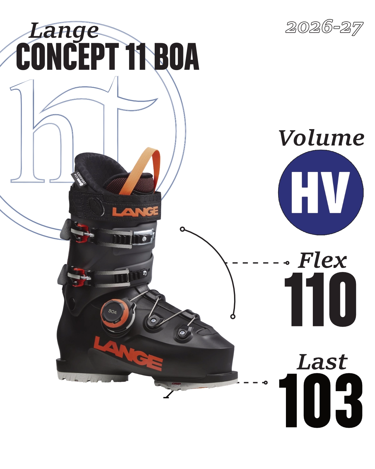  Lange Concept 11 BOA Specs
