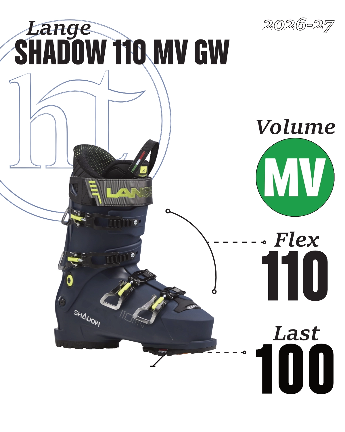 2026-27 Lange Shadow 110 MV Tech Specs