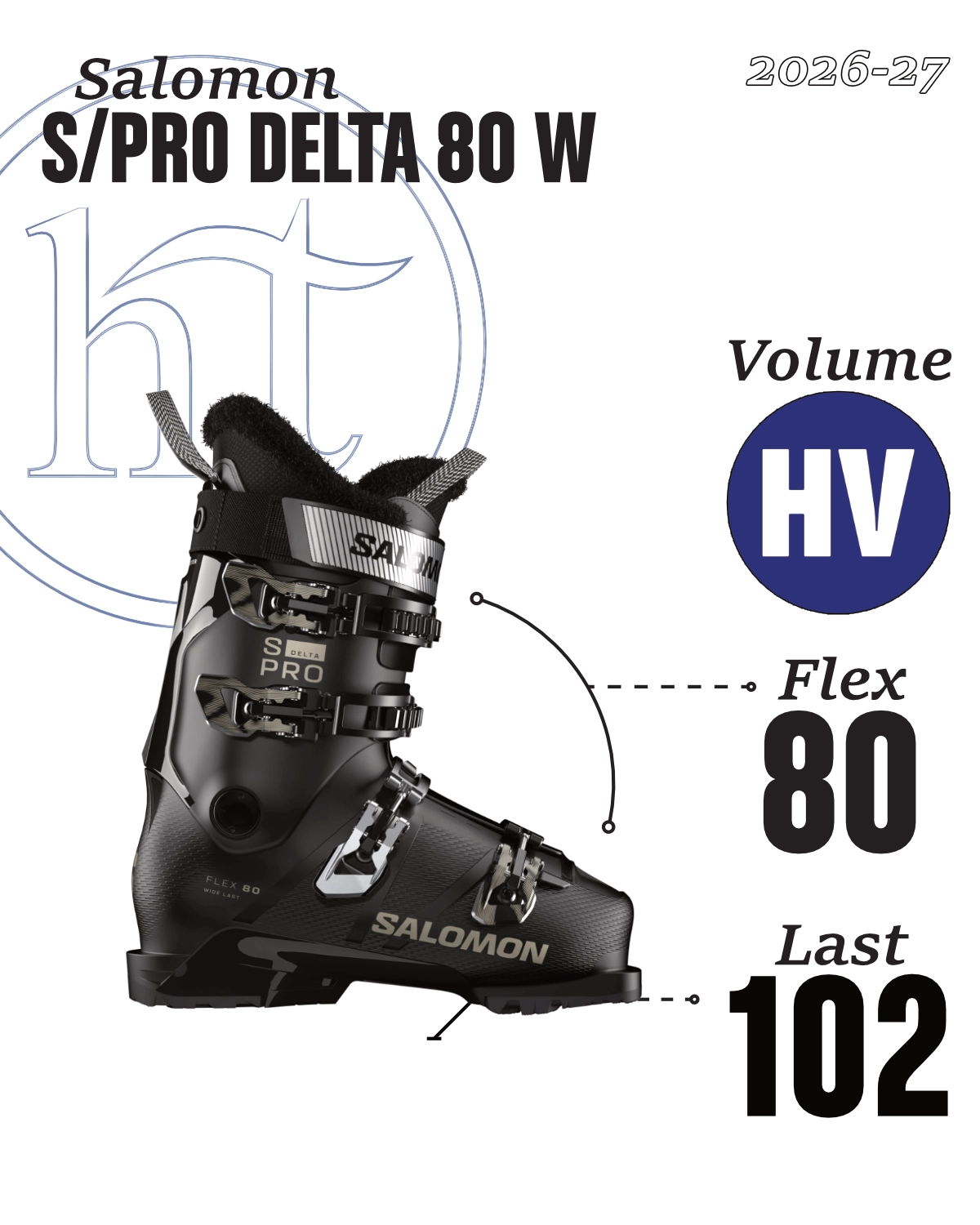  Salomon S/Pro Delta W 80 Specs