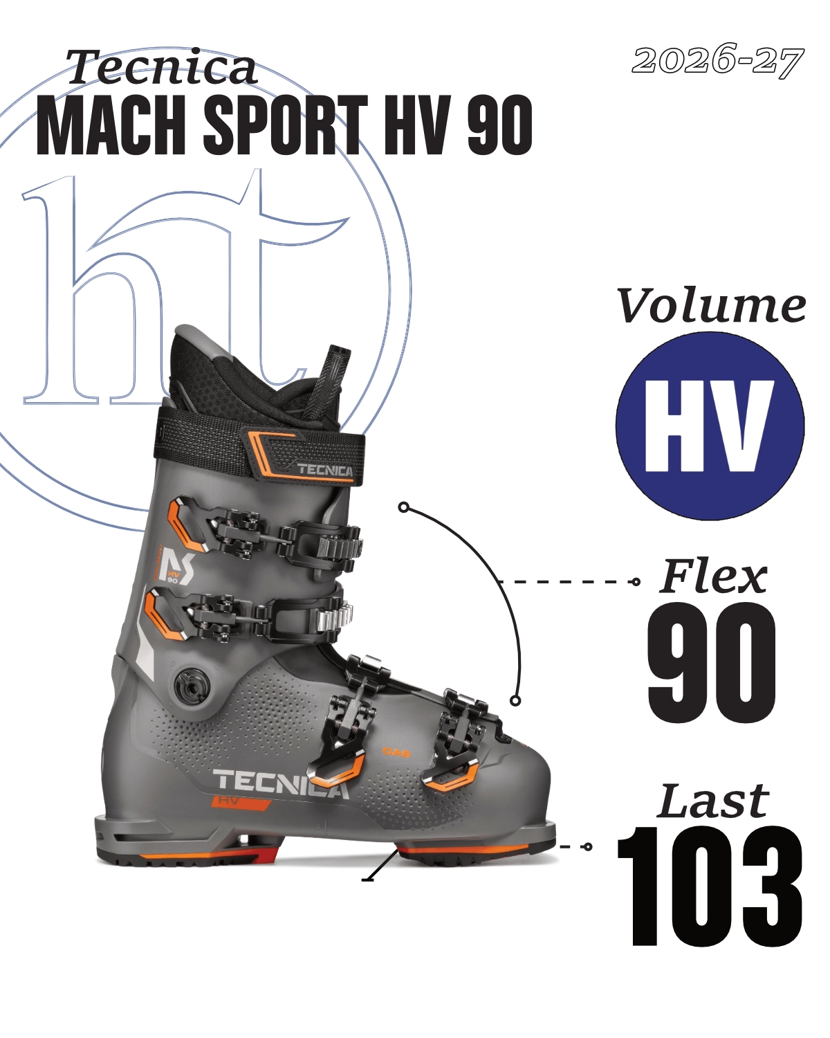 2026-27 Tecnica Mach Sport HV 90 Tech Specs