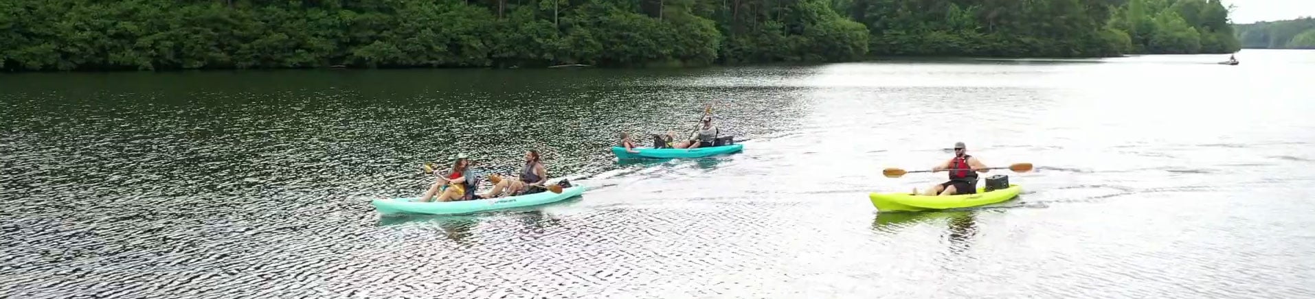 Crescent Kayaks On The Water