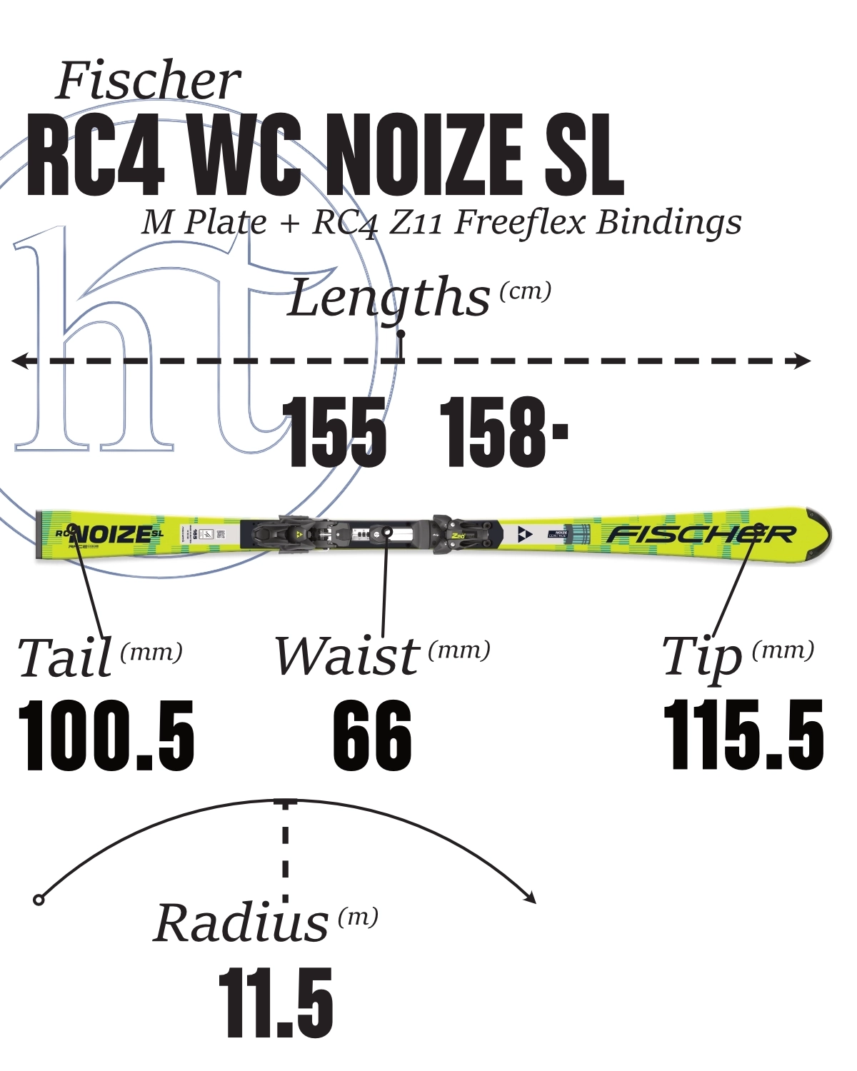 2026-27 Fischer RC4 WC Noize SL Women Specs