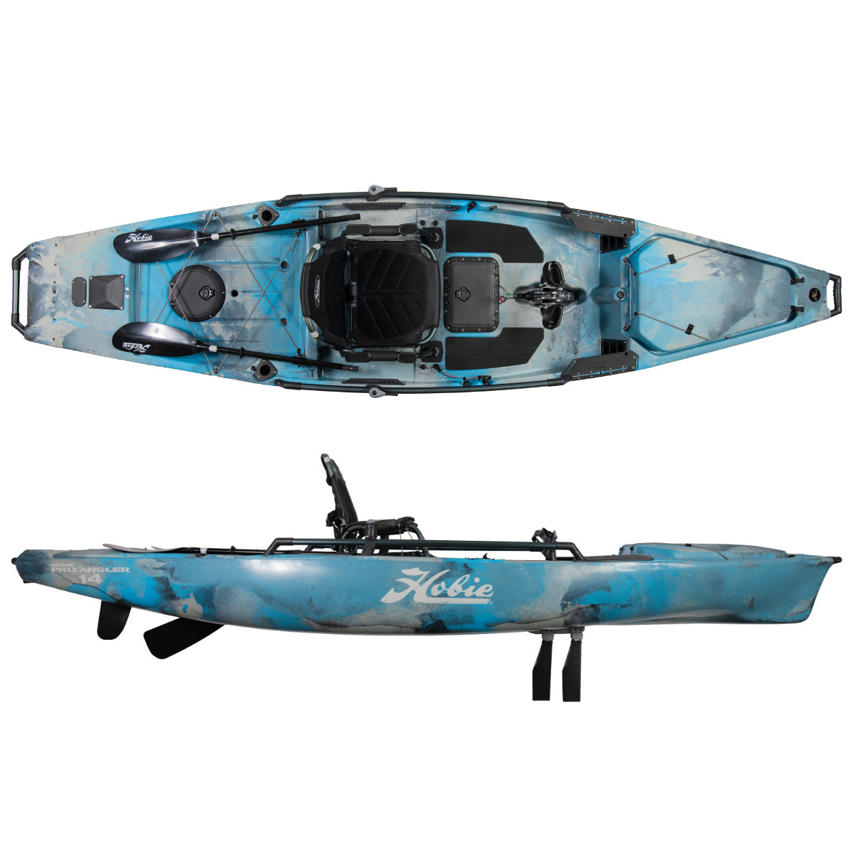hobie tackle gear box pro angler Rectangular Hatch Management Kit wide beam allows for long days on the water Mirage Pro Angler 12 -