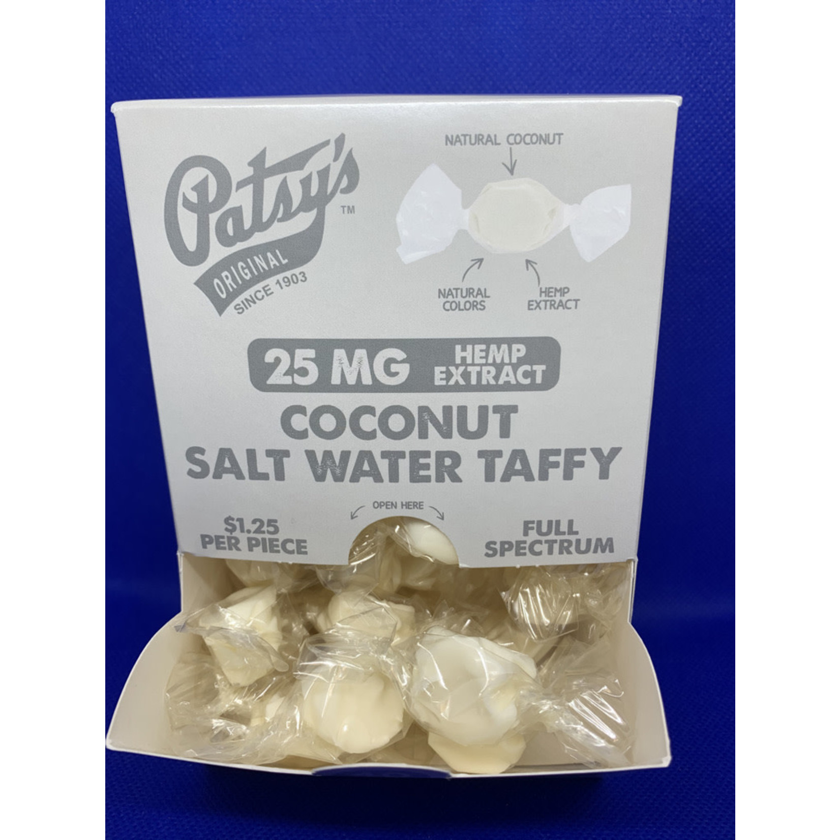 Patsy CBD Coconut Salt Water Taffy-Patsy